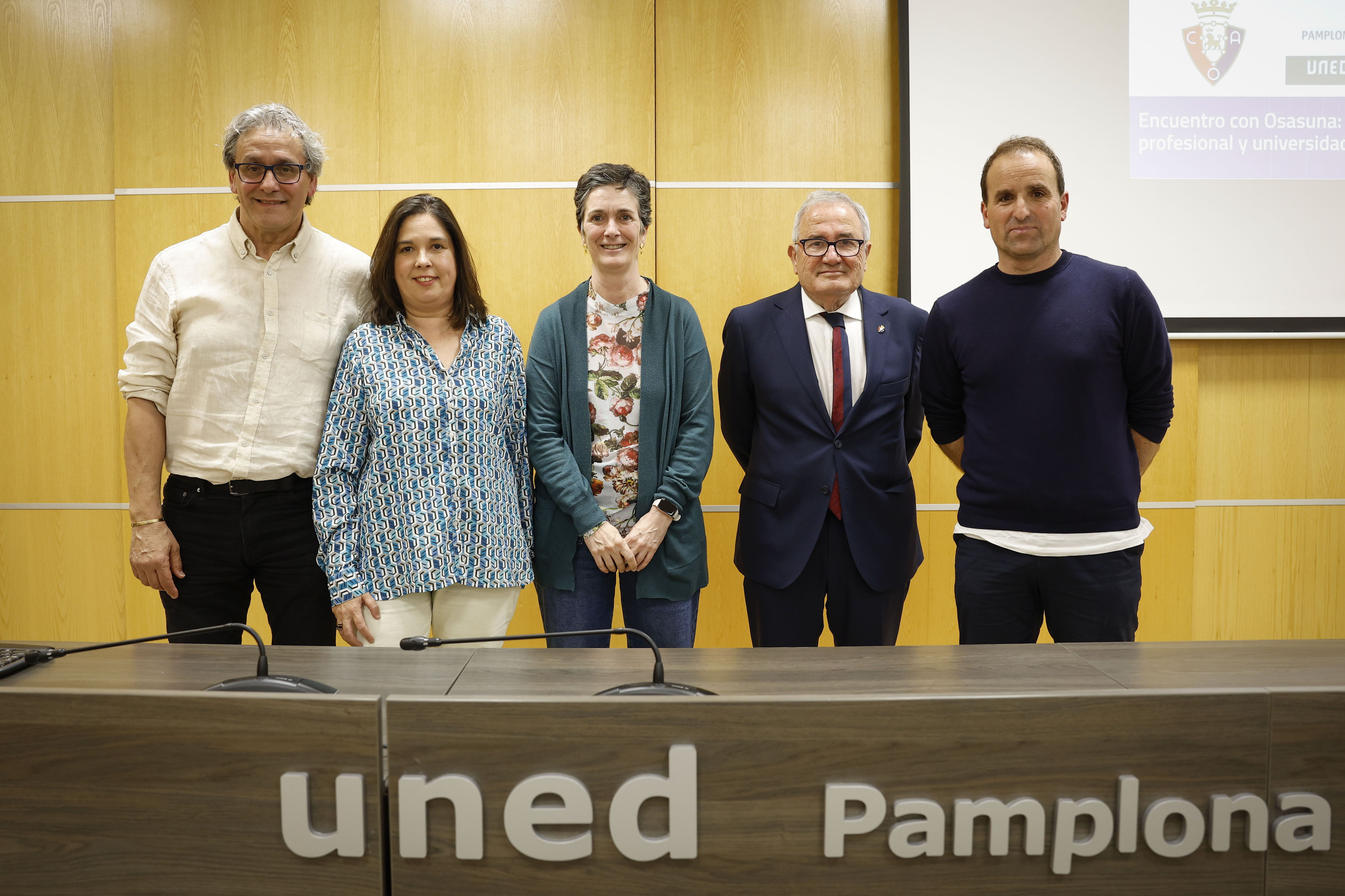 Arrasate, Sabalza e Iñaki Ibáñez hablan en la UNED