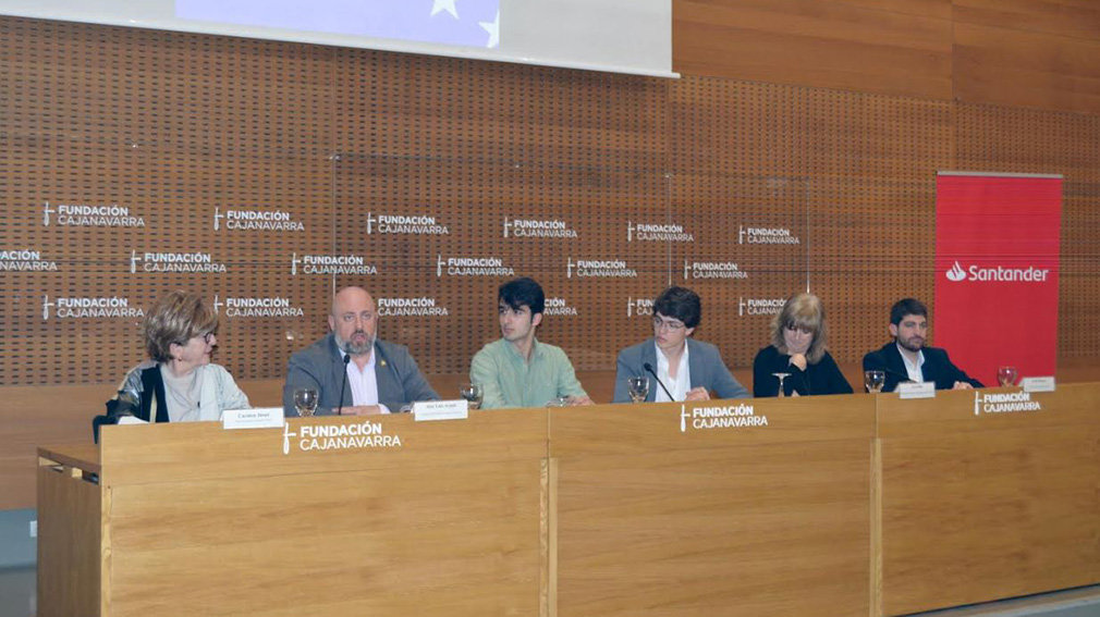 UNED Pamplona participa en la jornada sobre retos de la democracia en Europa 